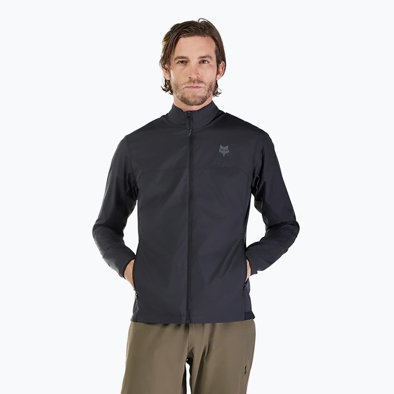 Giacca da ciclismo da uomo Fox Racing Ranger Wind nero