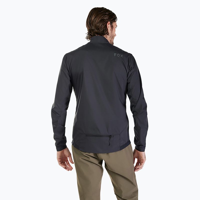 Giacca da ciclismo da uomo Fox Racing Ranger Wind nero 2