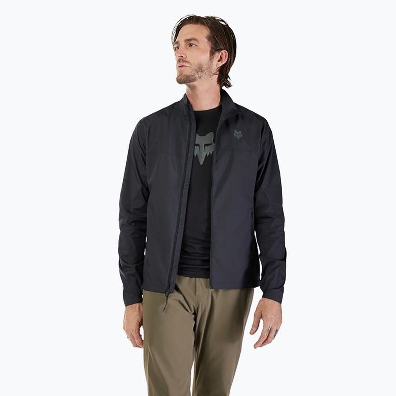 Giacca da ciclismo da uomo Fox Racing Ranger Wind nero 3