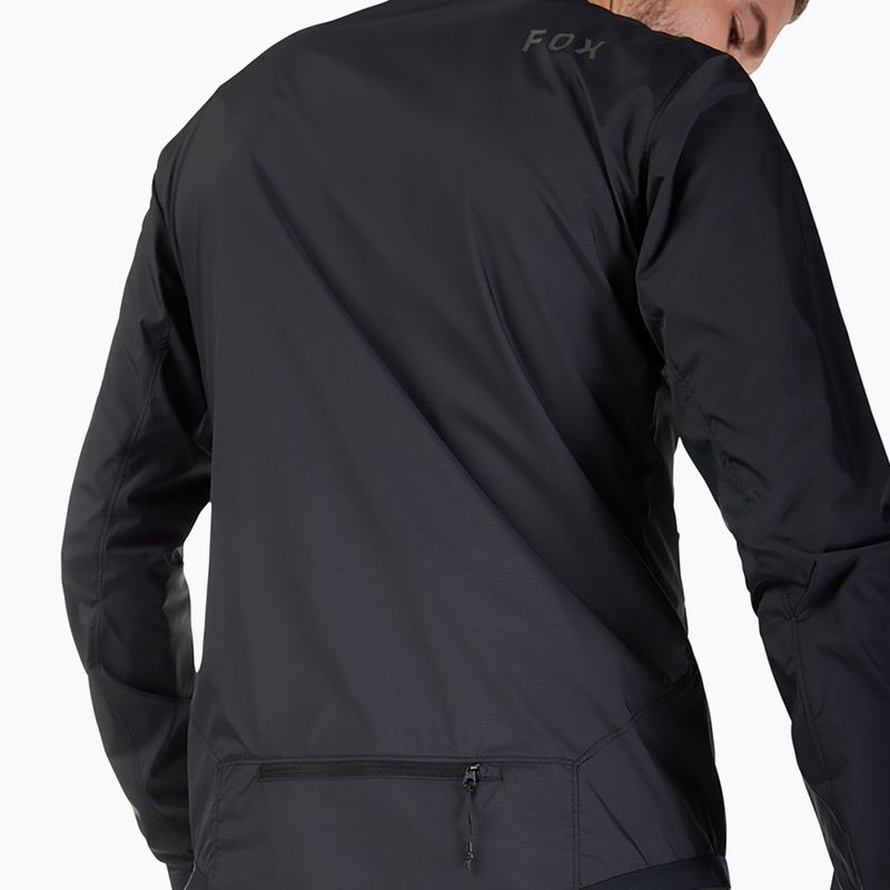 Giacca da ciclismo da uomo Fox Racing Ranger Wind nero 5