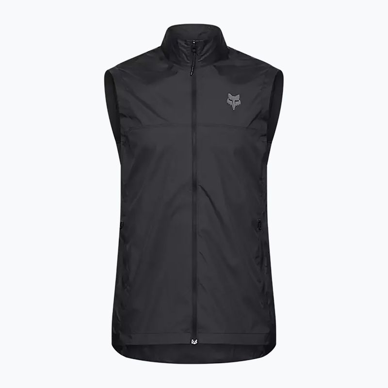 Gilet da ciclismo da uomo Fox Racing Ranger Wind nero 3