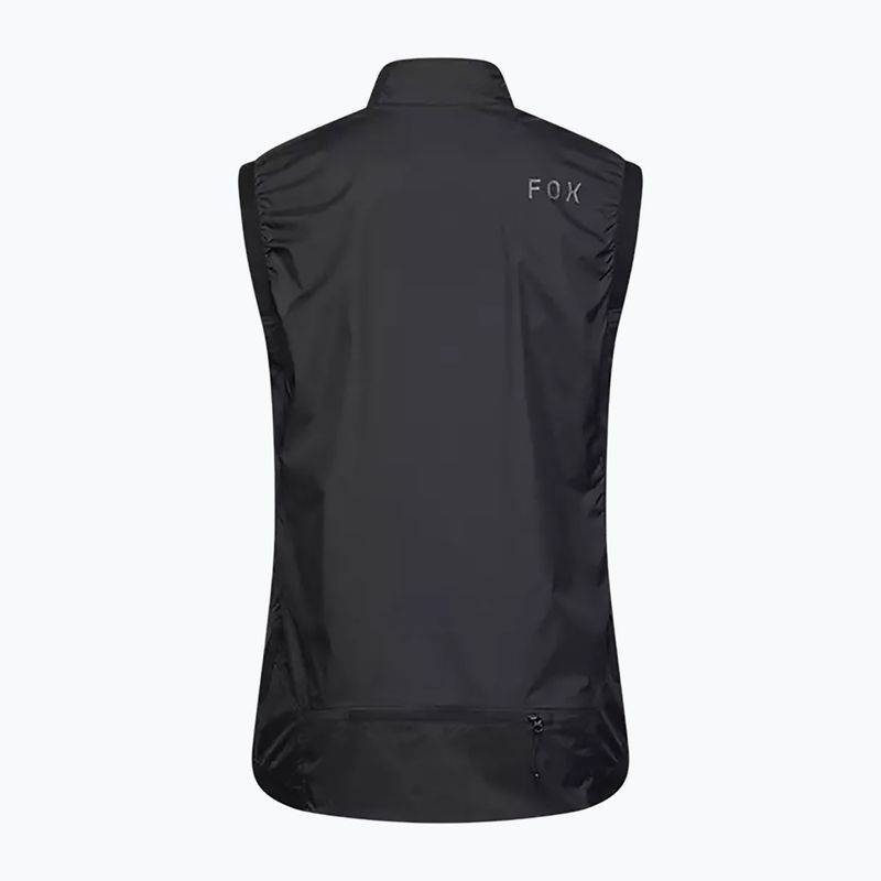 Gilet da ciclismo da uomo Fox Racing Ranger Wind nero 4