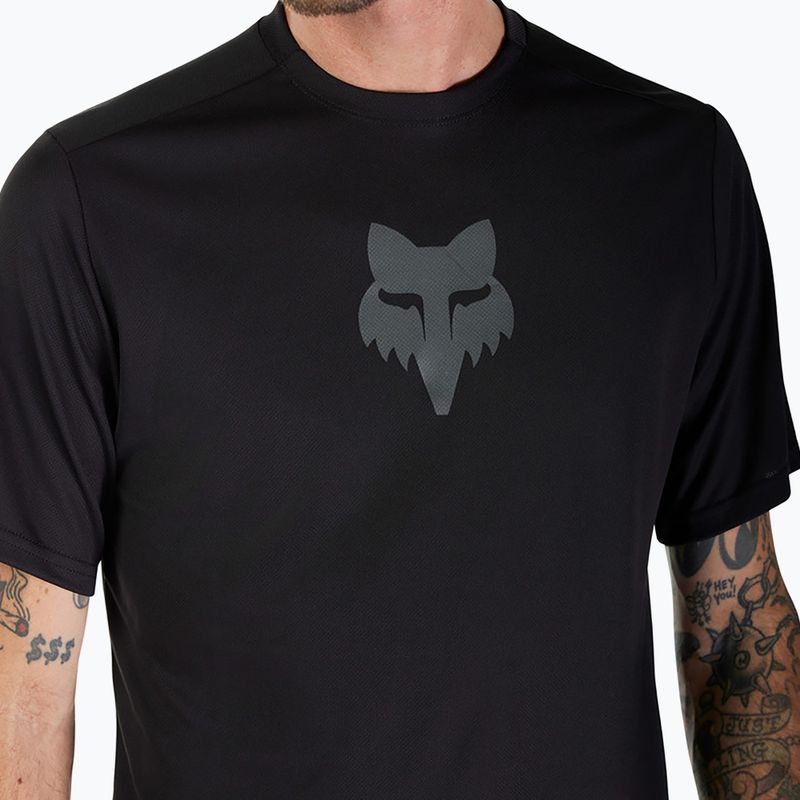 Maglia ciclismo uomo Fox Racing Ranger Fox Head nero 3