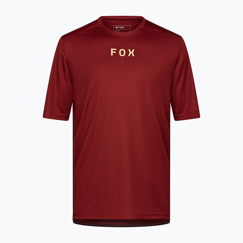 Fox Racing Ranger Wordmark maglia ciclismo uomo marrone ruggine 5