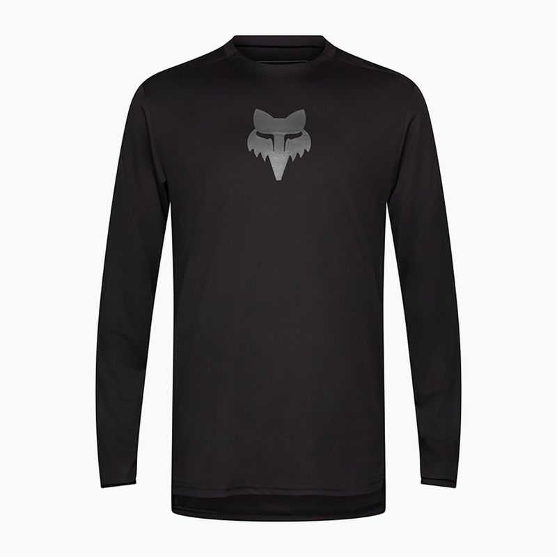 Maniche lunghe ciclismo uomo Fox Racing Ranger Fox Head nero 5