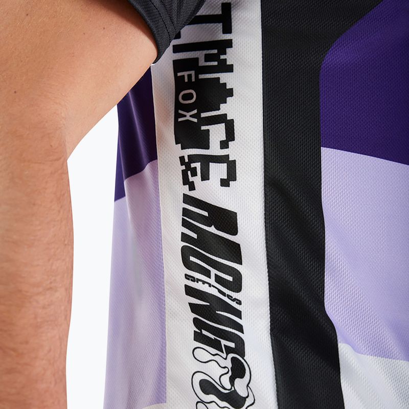 Maglia ciclismo uomo Fox Racing Ranger Grid nero 4