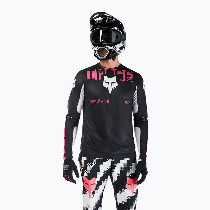 Maniche lunghe ciclismo uomo Fox Racing Ranger Digi Image nero