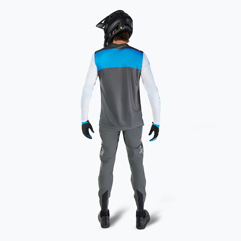 Maniche lunghe ciclismo uomo Fox Racing Ranger Digi Image bianco 4