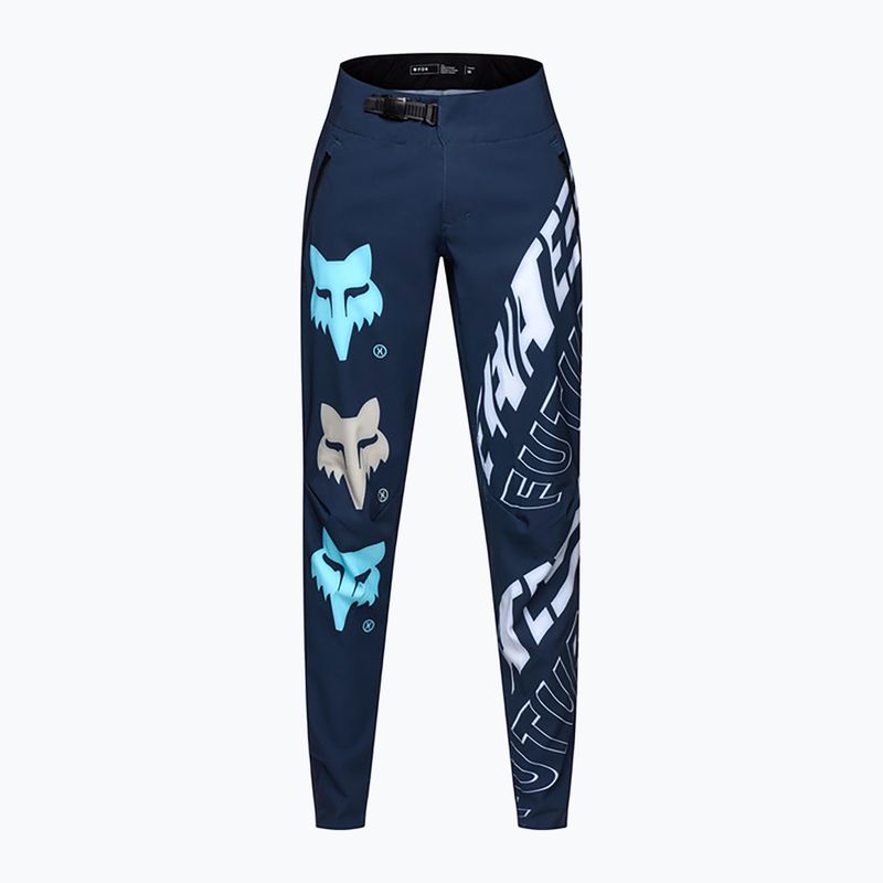 Pantaloni da ciclismo da uomo Fox Racing Flexair Elevated midnight 8