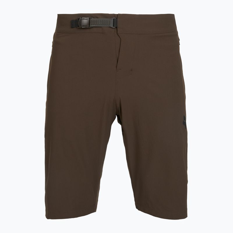 Pantaloncini da ciclismo da uomo Fox Racing Ranger Liner cocoa