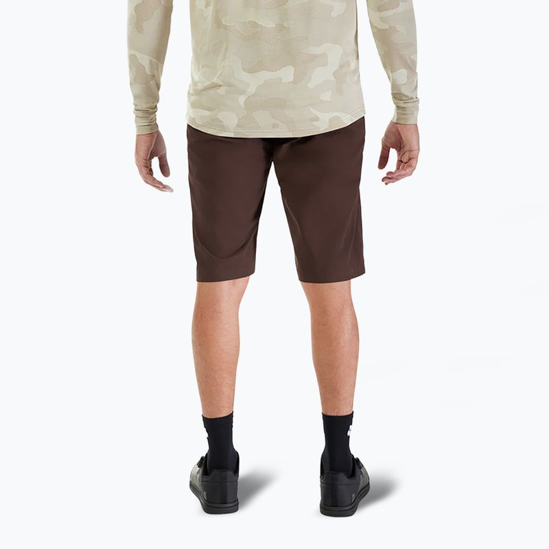 Pantaloncini da ciclismo Fox Racing Ranger cocoa da uomo 2