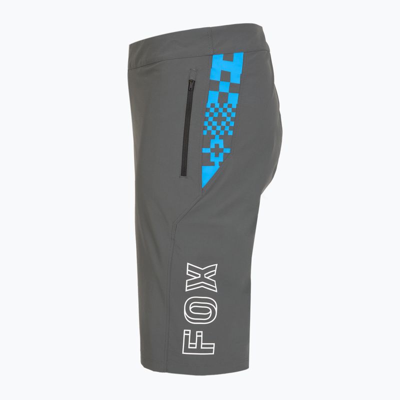 Pantaloncini da ciclismo da uomo Fox Racing Ranger Digi Image dark shadow 4
