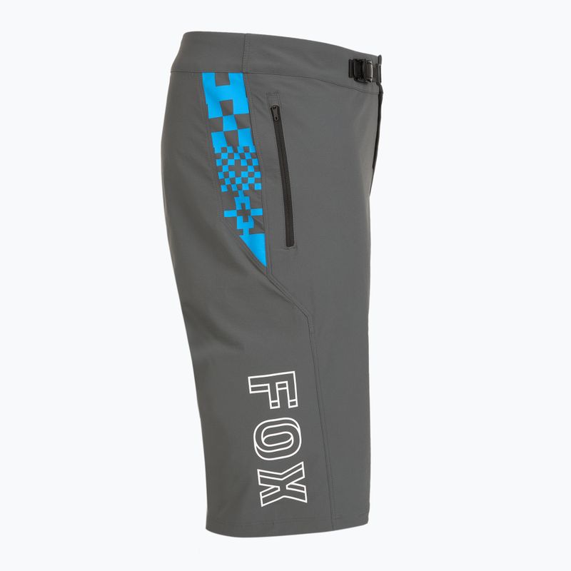 Pantaloncini da ciclismo da uomo Fox Racing Ranger Digi Image dark shadow 5