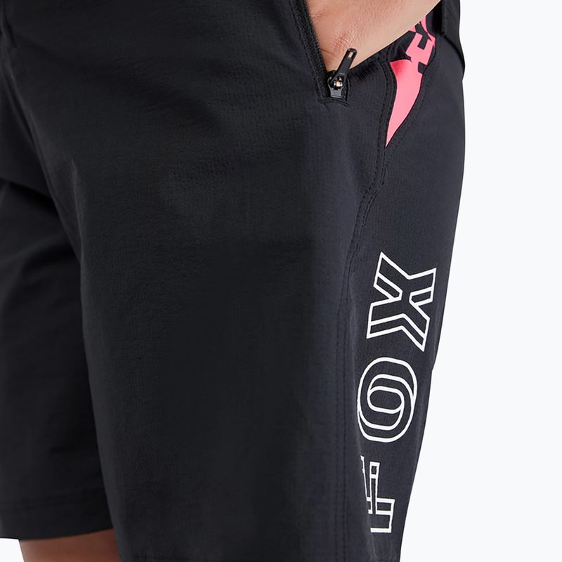 Pantaloncini da ciclismo Fox Racing Ranger Digi Image Jr da bambino, nero 5