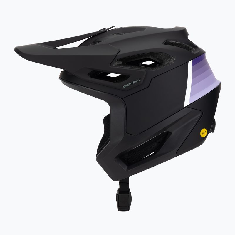 Casco da bicicletta Fox Racing Dropframe Pro Grid nero 3