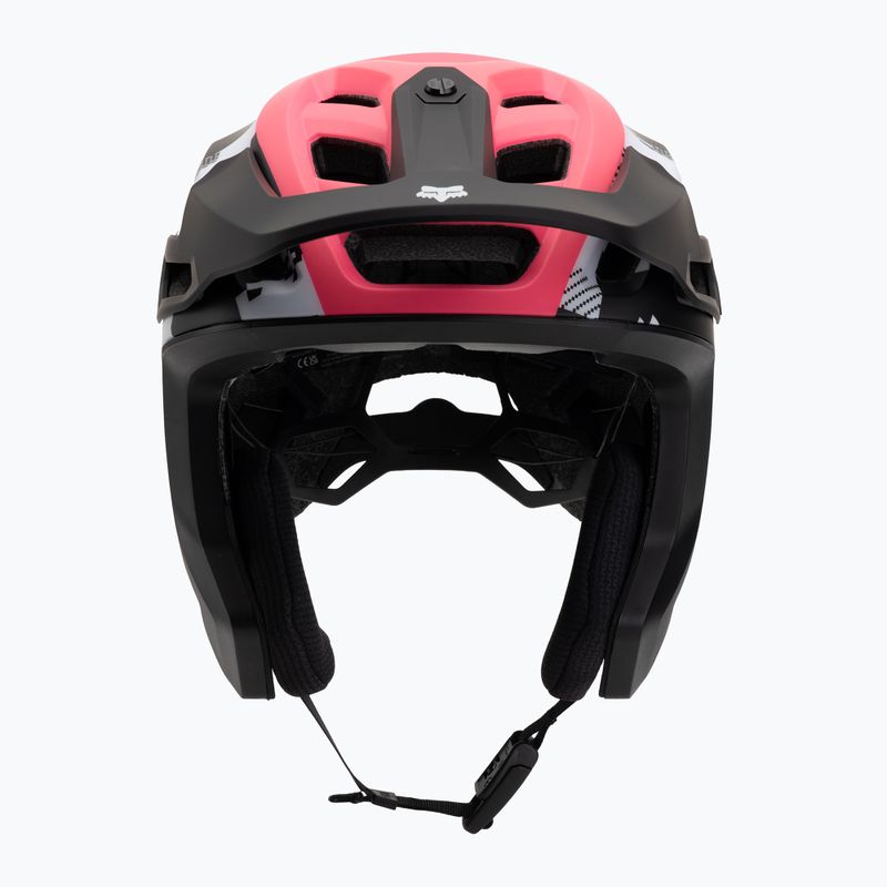 Casco da bici Fox Racing Dropframe Pro Digi Image bianco/nero 2