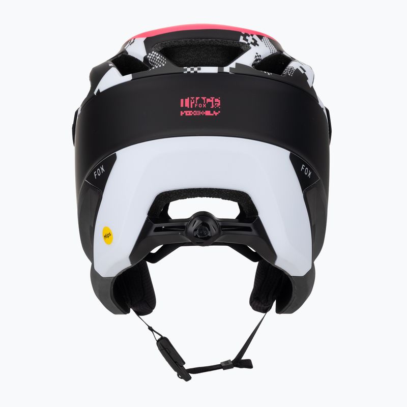 Casco da bici Fox Racing Dropframe Pro Digi Image bianco/nero 4