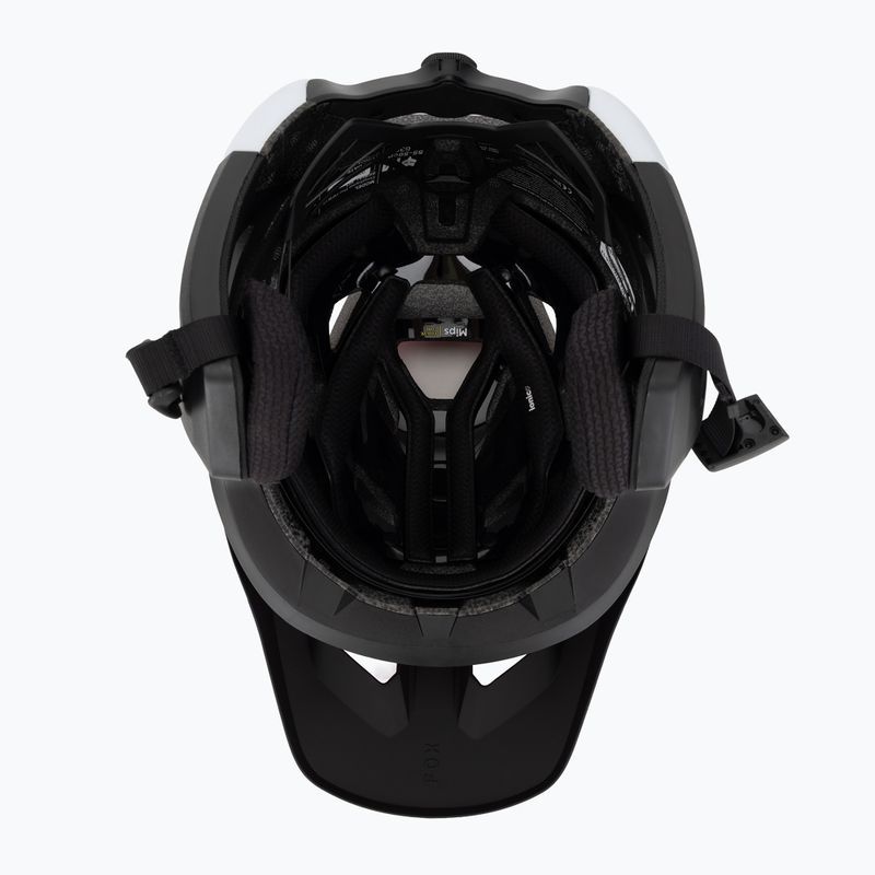 Casco da bici Fox Racing Dropframe Pro Digi Image bianco/nero 5