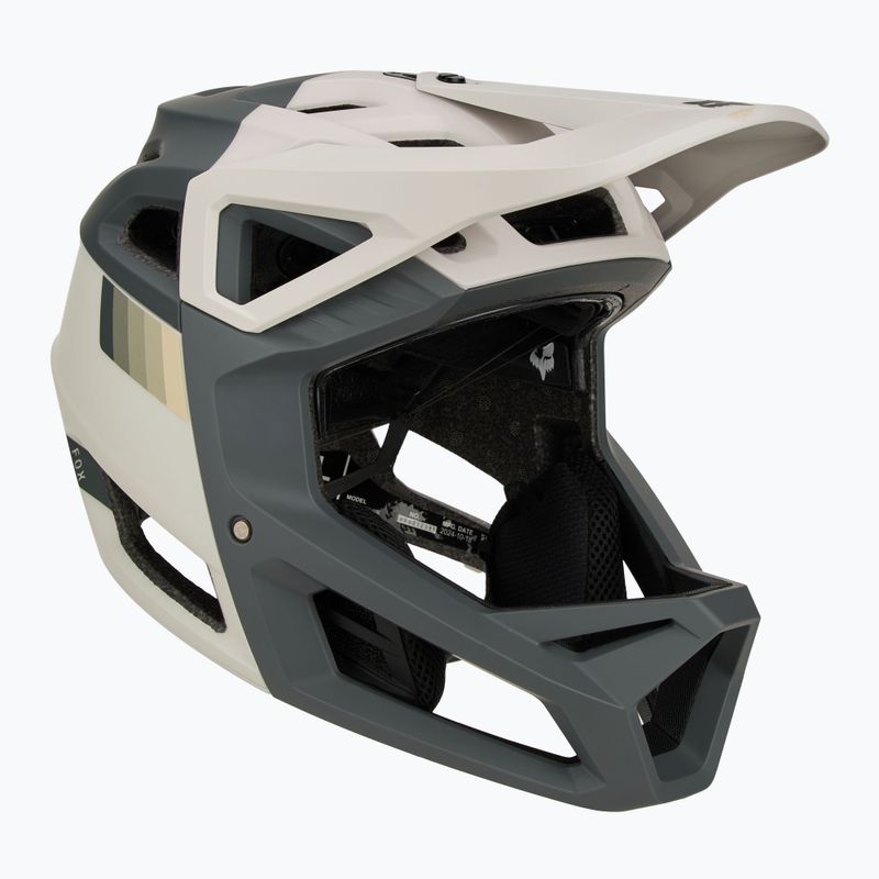 Fox Racing Proframe RS Sol casco da bici vintage bianco