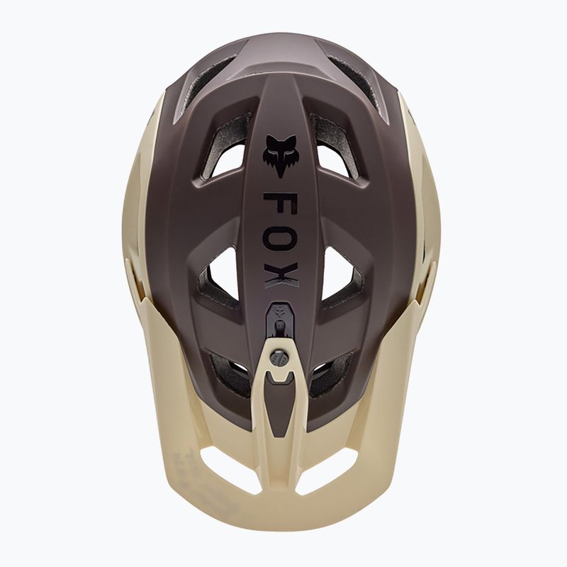 Casco da bici Fox Racing Speedframe 5050 crema 4