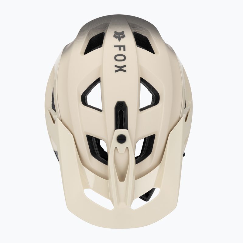 Casco da bici Fox Racing Speedframe Pro Backfade crema 6