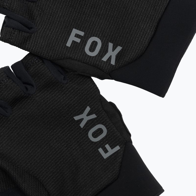 Guanti da ciclismo da uomo Fox Racing Ranger Gel Short nero 4