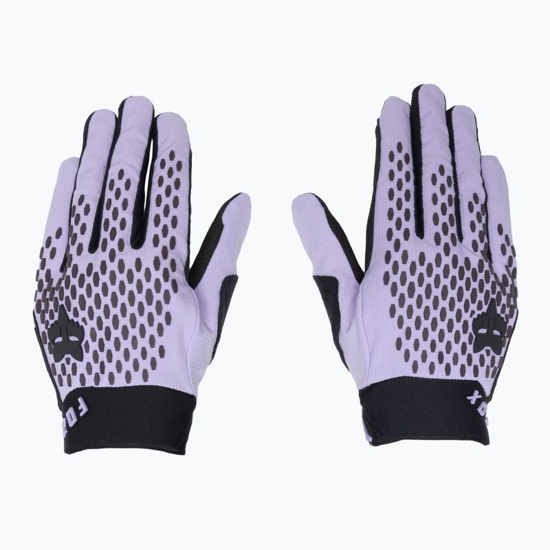 Guanti da ciclismo Fox Racing Defend lilla da uomo 2