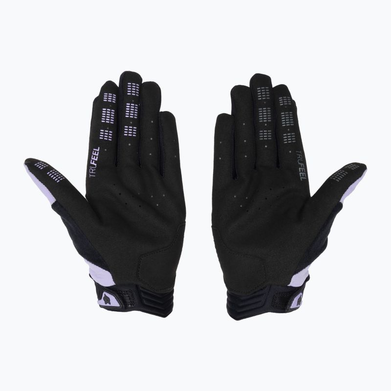 Guanti da ciclismo Fox Racing Defend lilla da uomo 3