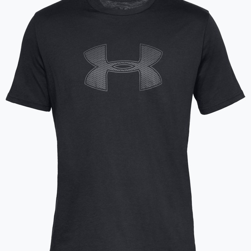 Maglietta Under Armour Big Logo uomo nero/grafite