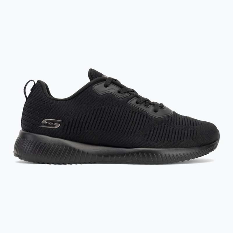 Scarpe SKECHERS Bobs Sport Squad Tough Talk donna nero 2
