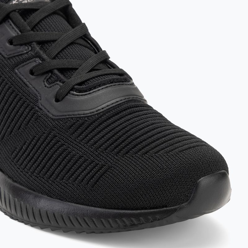 Scarpe SKECHERS Bobs Sport Squad Tough Talk donna nero 7