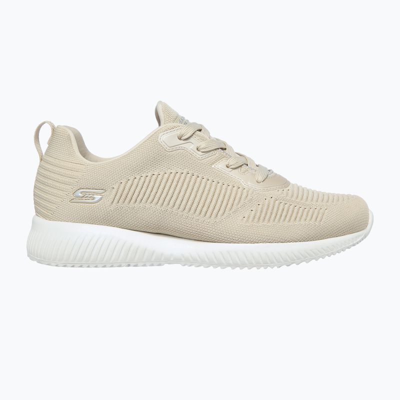 Scarpe da donna SKECHERS Bobs Sport Squad Tough Talk beige 2