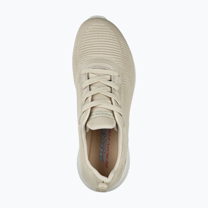 Scarpe da donna SKECHERS Bobs Sport Squad Tough Talk beige 5