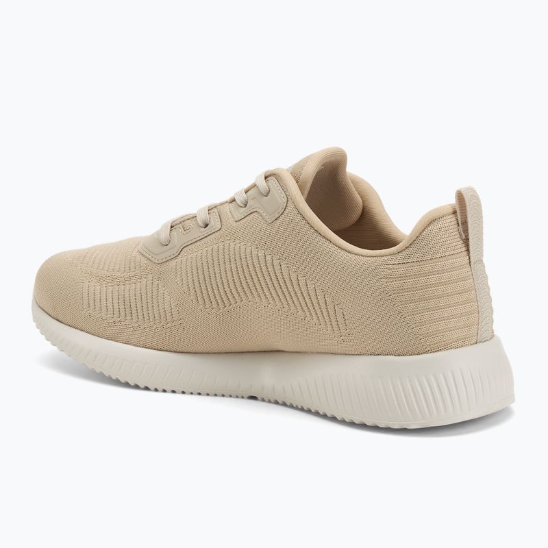 Scarpe da donna SKECHERS Bobs Sport Squad Tough Talk beige 3