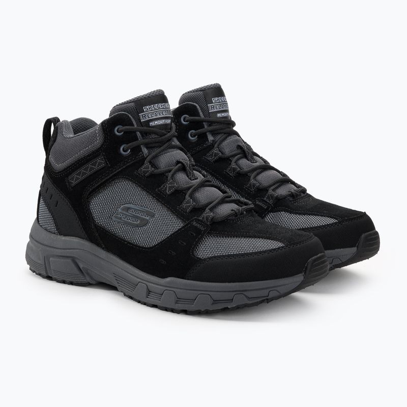 SKECHERS scarpe Oak Canyon Ironhide nero/carbone da uomo 4