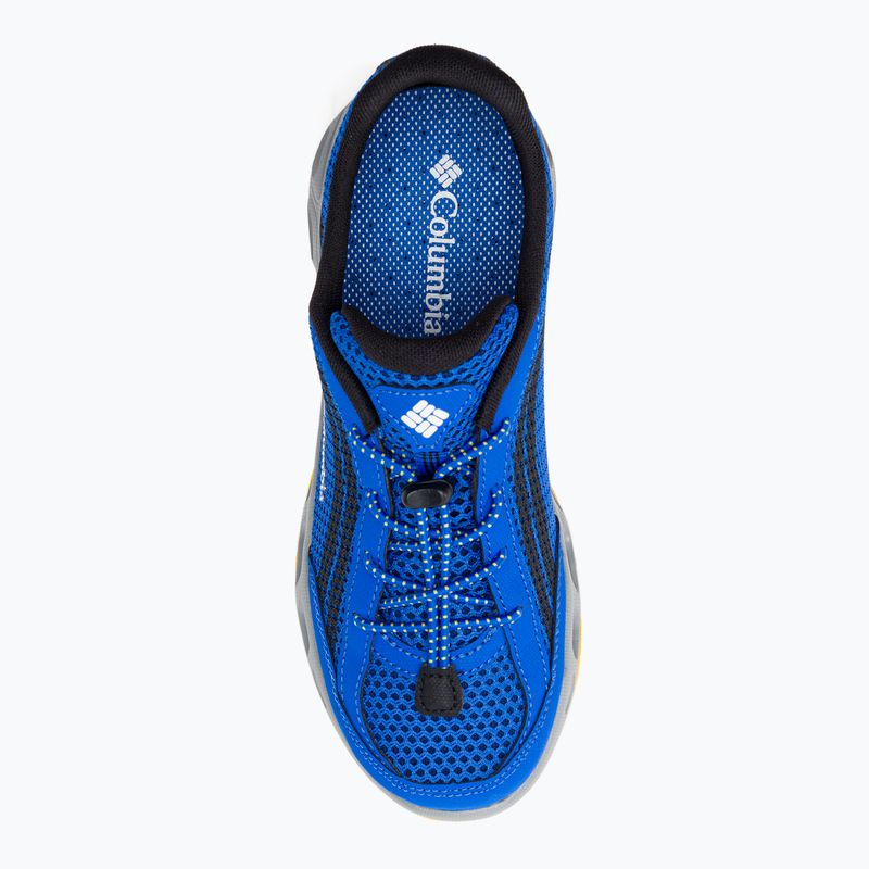 Scarponi da trekking Columbia Drainmaker IV blu tempestoso/giallo intenso per bambini 6