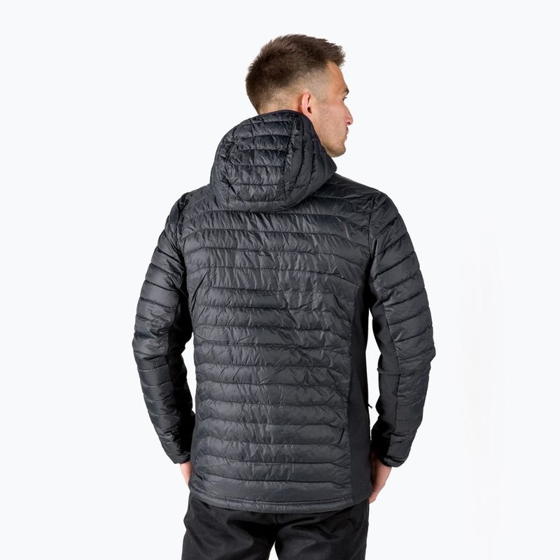Giacca ibrida con cappuccio Columbia Powder Pass Uomo nero 3