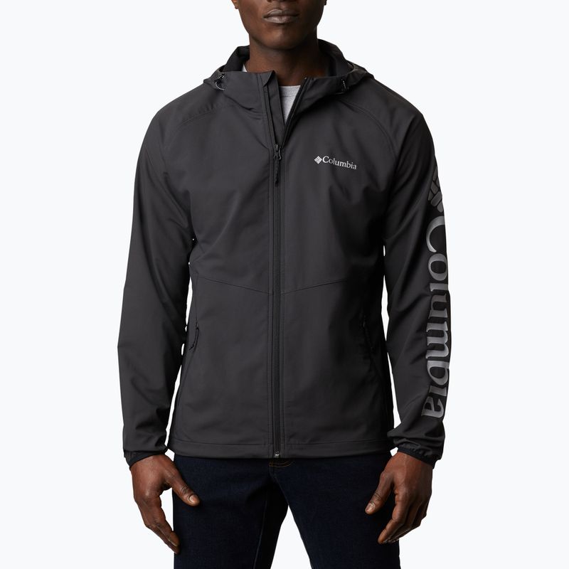 Giacca softshell Columbia Panther Creek uomo nero