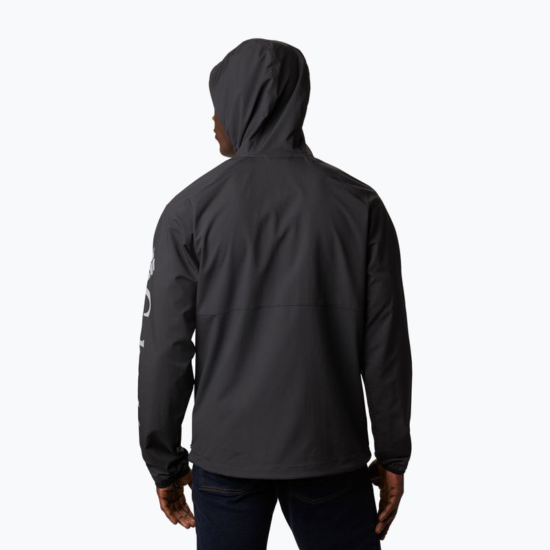 Giacca softshell Columbia Panther Creek uomo nero 2