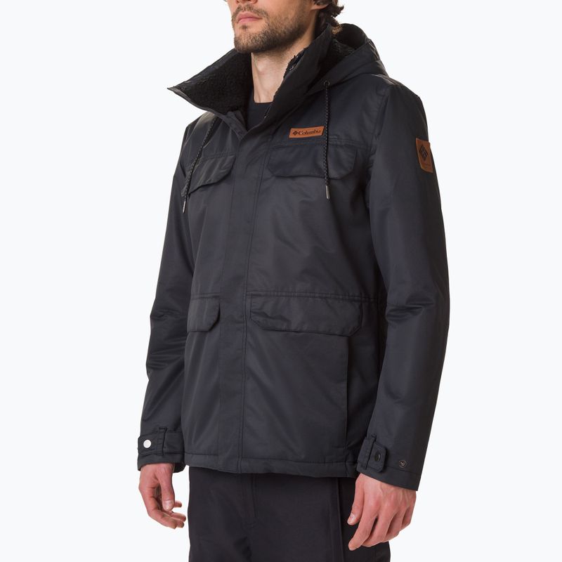 Columbia South Canyon Uomo Giacca invernale foderata nero 2