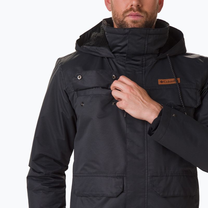 Columbia South Canyon Uomo Giacca invernale foderata nero 4