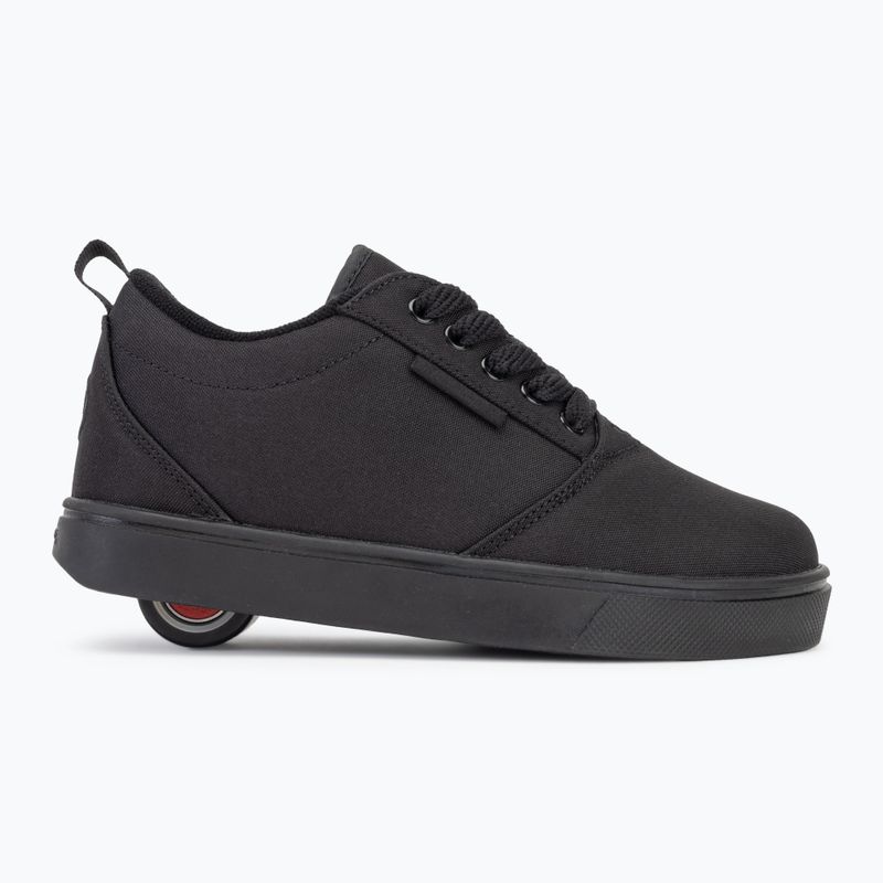 Heelys Pro 20 scarpe da bambino in tela nera tripla 2