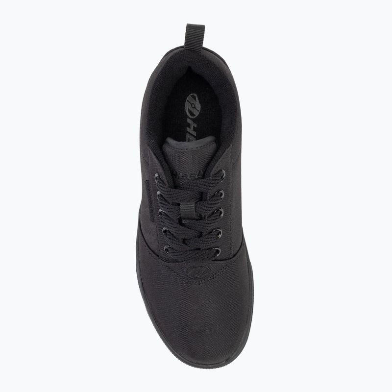Heelys Pro 20 scarpe da bambino in tela nera tripla 6