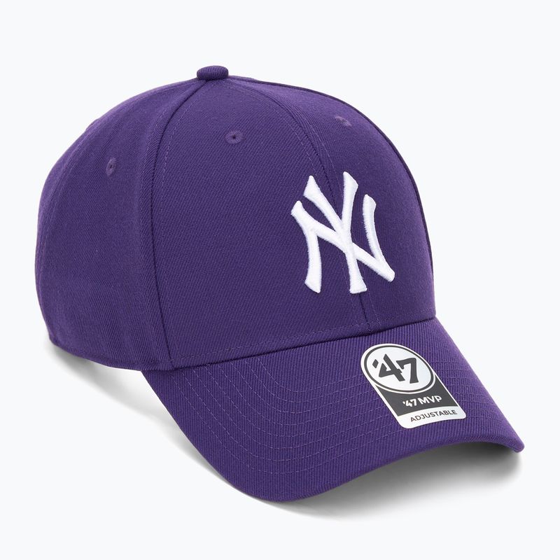 47 Brand MLB New York Yankees MVP berretto da baseball viola