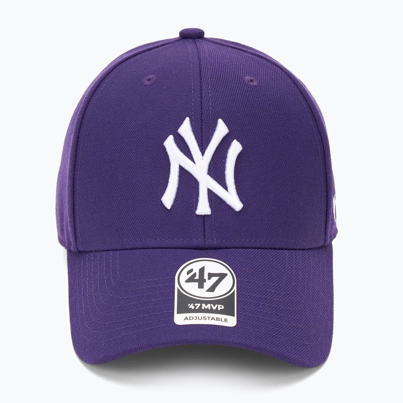 47 Brand MLB New York Yankees MVP berretto da baseball viola 2
