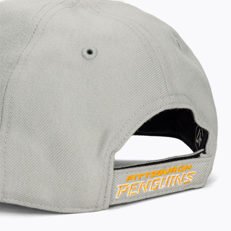 Cappello da baseball 47 Brands NHL Pittsburgh Penguins MVP grigio 3