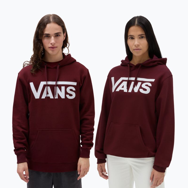 Vans Mn Vans Classic Po Hoodie Ii port royale/bianco da uomo