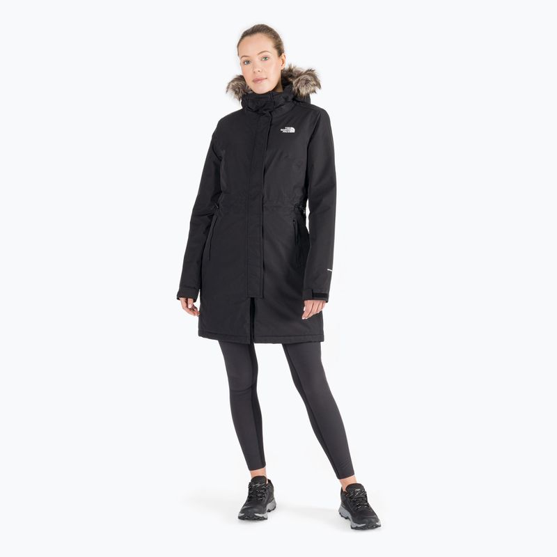 Cappotto invernale da donna The North Face Zaneck Parka nero 7