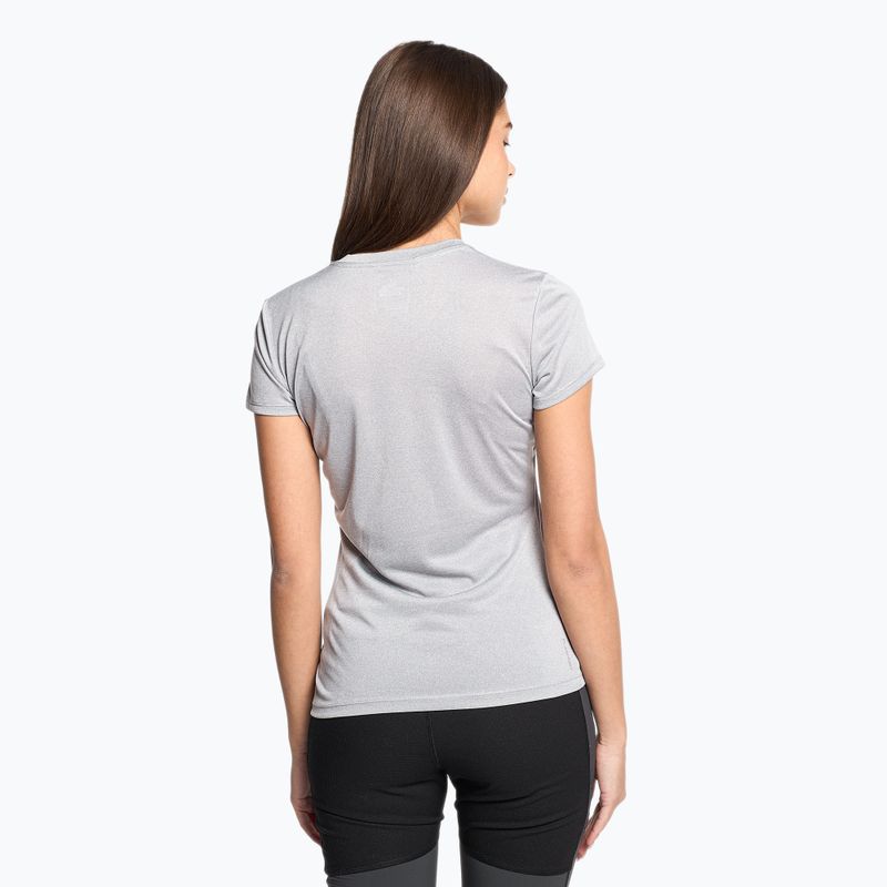 Maglietta da trekking da donna The North Face Reaxion Amp Crew grigio chiaro 2