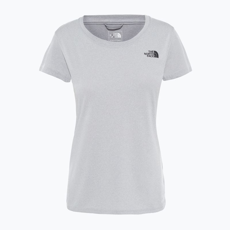 Maglietta da trekking da donna The North Face Reaxion Amp Crew grigio chiaro 4